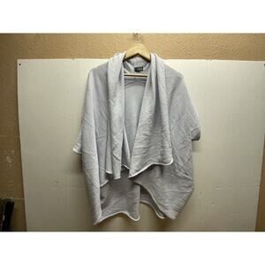 BERYLL CASHMERE SHAWL CARDIGAN O/S Light Blue